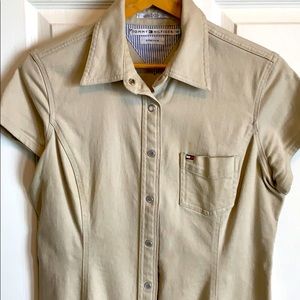 Tommy Hilfiger khaki dress